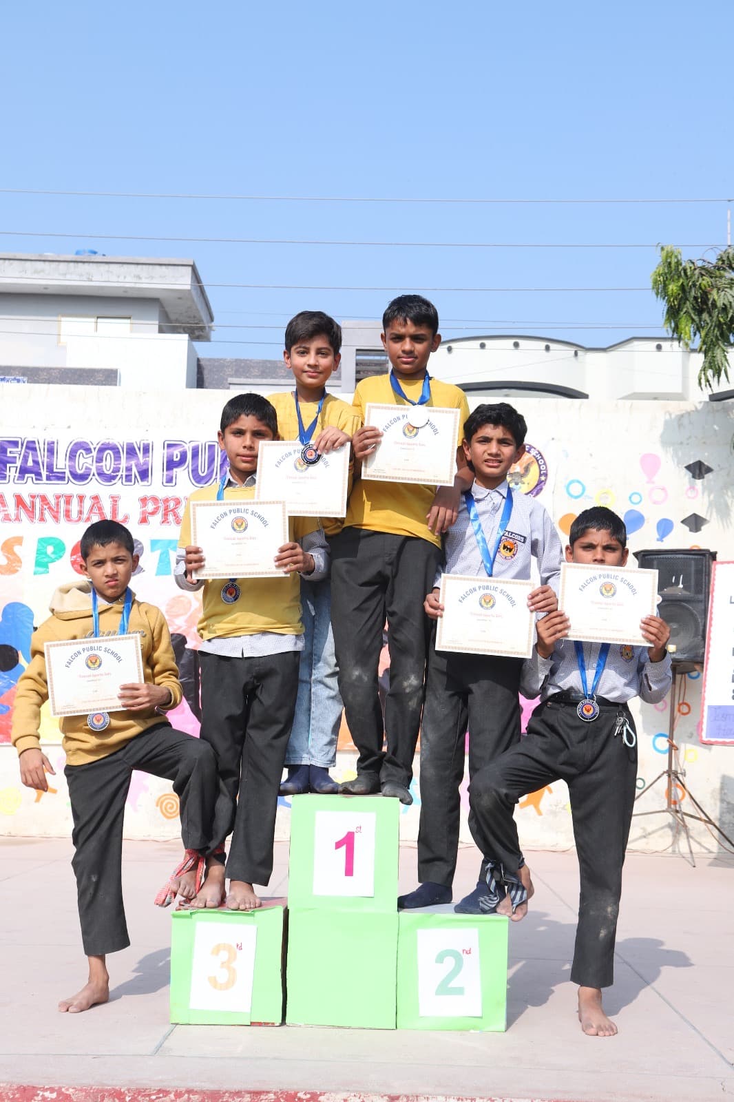 Annual function at Falcon Public School